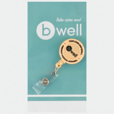 Suport pentru ecuson Bwell BADGE / BWell / Cureluse port legitimatie, lanyard, bratari, suport (badge) legitimatii
