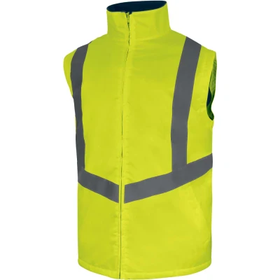 Parka 5 în 1 OPTIMUM 3 / DeltaPlus / Scurte, Jachete impermeabile de iarna hi-vis, reflectorizante