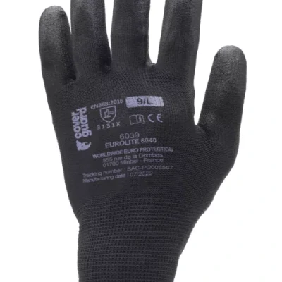 manusi de protectie din poliester, imersate in poliuretan, Coverguard EUROLITE 6040 / Coverguard / Textile impregnate in poliuretan