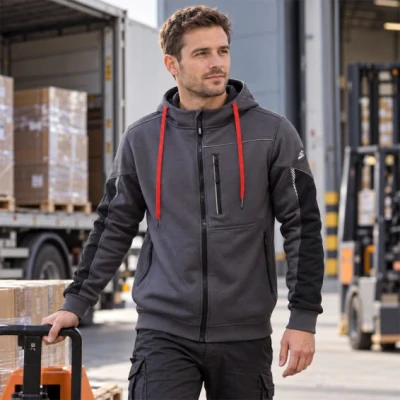 Hanorac cu fermoar BWOLF DAYTONA / BWolf / Hanorace, Pulovere, Bluze trening, Jachete vant, Fleece, Fashion