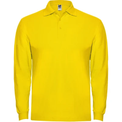Tricou polo cu maneca lunga ESTRELLA L/S 6635 / Roly / Tricouri cu maneca lunga