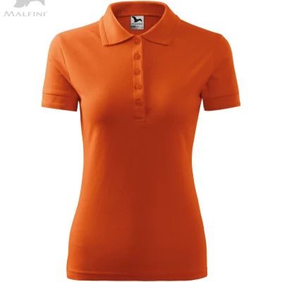 Tricou Polo cu maneca scurta, pentru femei, MALFINI 210 / Malfini / Tricouri POLO (cu guler si nasturi)