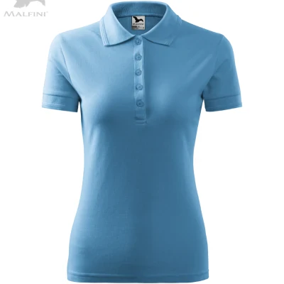 Tricou Polo cu maneca scurta, pentru femei, MALFINI 210 / Malfini / Tricouri POLO (cu guler si nasturi)