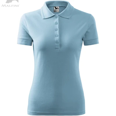 Tricou Polo cu maneca scurta, pentru femei, MALFINI 210 / Malfini / Tricouri POLO (cu guler si nasturi)