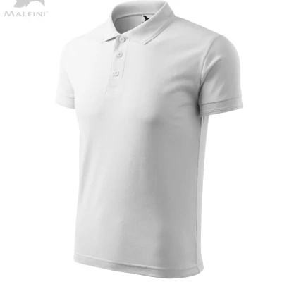 Tricou Polo Pique cu maneca scurta, pentru barbati, MALFINI 203 / Malfini / Tricouri POLO (cu guler si nasturi)