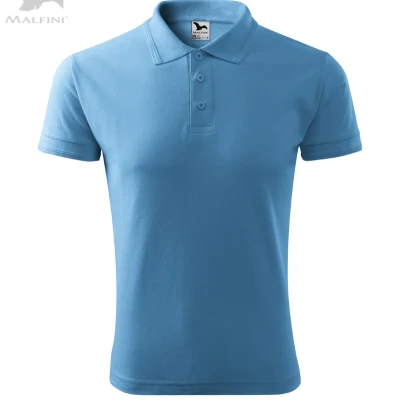 Tricou Polo Pique cu maneca scurta, pentru barbati, MALFINI 203 / Malfini / Tricouri POLO (cu guler si nasturi)
