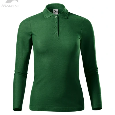 Tricou cu maneca lunga, pentru femei, Polo Pique MALFINI 231 / Malfini / Tricouri cu maneca lunga