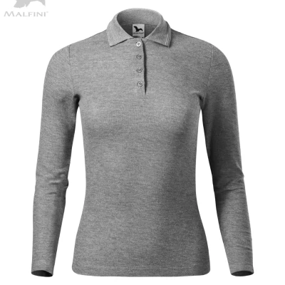 Tricou cu maneca lunga, pentru femei, Polo Pique MALFINI 231 / Malfini / Tricouri cu maneca lunga