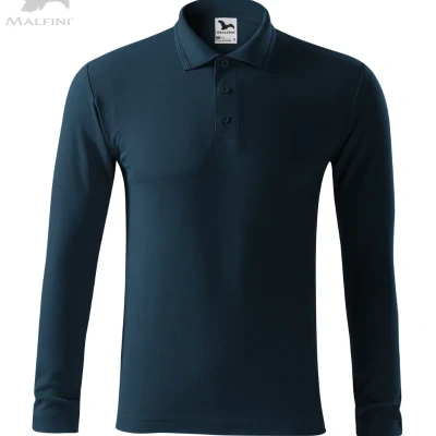 Tricou cu maneca lunga, pentru barbati, Polo Pique LS, MALFINI 221 / Malfini / Tricouri cu maneca lunga