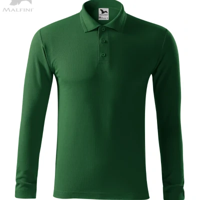 Tricou cu maneca lunga, pentru barbati, Polo Pique LS, MALFINI 221 / Malfini / Tricouri cu maneca lunga