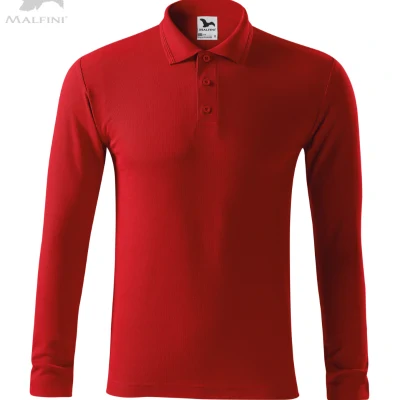 Tricou cu maneca lunga, pentru barbati, Polo Pique LS, MALFINI 221 / Malfini / Tricouri cu maneca lunga
