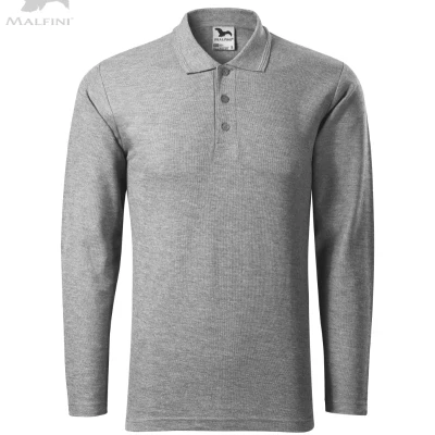 Tricou cu maneca lunga, pentru barbati, Polo Pique LS, MALFINI 221 / Malfini / Tricouri cu maneca lunga