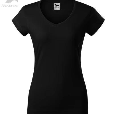 Tricou cu maneca scurta, guler in V, pentru femei, Fit V-Neck, MALFINI 162 / Malfini / Tricouri la baza gatului