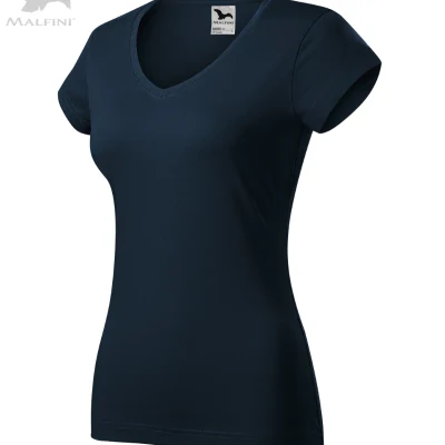 Tricou cu maneca scurta, guler in V, pentru femei, Fit V-Neck, MALFINI 162 / Malfini / Tricouri la baza gatului