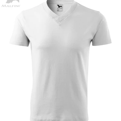 Tricou cu maneca scurta, guler in V, unisex, MALFINI 102 / Malfini / Tricouri la baza gatului