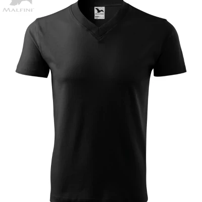 Tricou cu maneca scurta, guler in V, unisex, MALFINI 102 / Malfini / Tricouri la baza gatului
