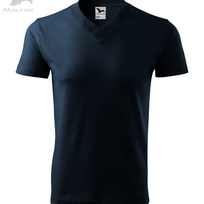 Tricou cu maneca scurta, guler in V, unisex, MALFINI 102 / Malfini / Tricouri la baza gatului