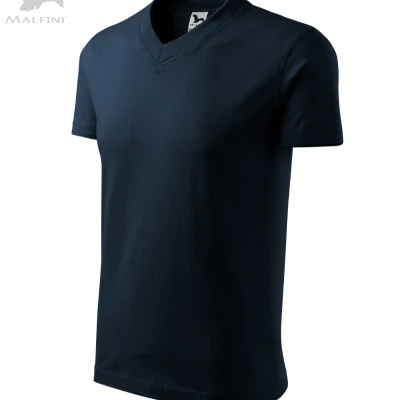 Tricou cu maneca scurta, guler in V, unisex, MALFINI 102 / Malfini / Tricouri la baza gatului