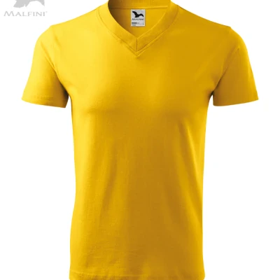Tricou cu maneca scurta, guler in V, unisex, MALFINI 102 / Malfini / Tricouri la baza gatului