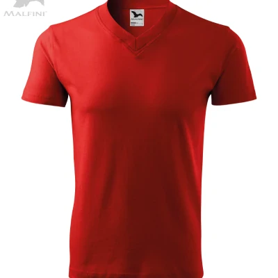 Tricou cu maneca scurta, guler in V, unisex, MALFINI 102 / Malfini / Tricouri la baza gatului
