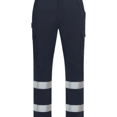Pantaloni elastici cu bandă reflectorizanta segmentată 353032S / Velilla / Pantaloni talie reflectorizanti, hi-vis