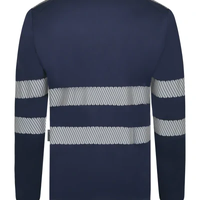 Tricou cu mânecă lungă și bandă reflectorizanta segmentată 355602 / Velilla / Tricouri cu maneca lunga, hi vis, reflectorizante