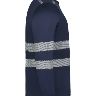 Tricou cu mânecă lungă și bandă reflectorizanta segmentată 355602 / Velilla / Tricouri cu maneca lunga, hi vis, reflectorizante
