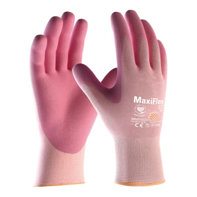 Manusi MaxiFlex Active 34-814 / ATG / Textile impregnate in nitril