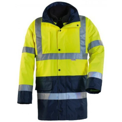 HI-WAY FLUO 4 ÎN 1 - HAINĂ DE IARNĂ CU AERISIRE / Coverguard / Reflectorizanta