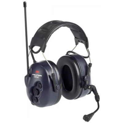 Casti electronice de comunicatie cu banda de fixar / Coverguard / Externe cu posibilitate comunicatie