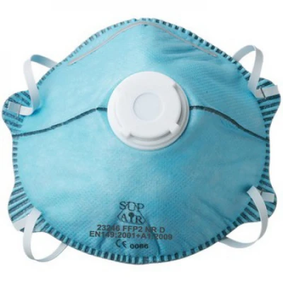 SUPAIR ® FFP2 NR D CU CĂRBUNE ACTIV / Coverguard / Semimasti simple cu supapa FFP2