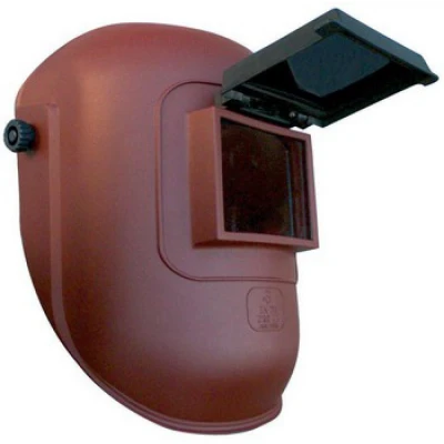 Casca sudura cu visor rabatabil / Coverguard / Cu prindere pe cap