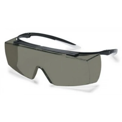Ochelari UVEX SUPER F OTG / Coverguard / Cu lentile transparente