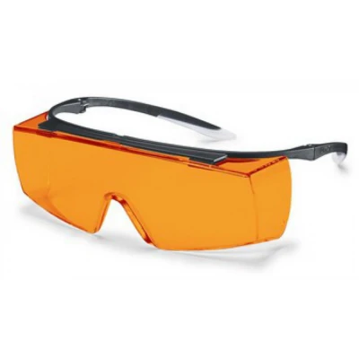 Ochelari UVEX SUPER F OTG / Coverguard / Cu lentile transparente