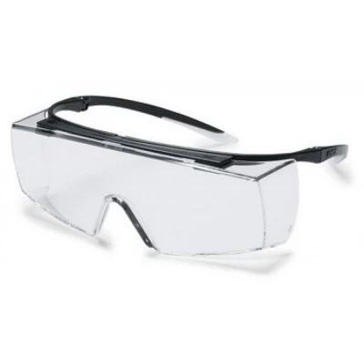 Ochelari UVEX SUPER F OTG / Coverguard / Cu lentile transparente