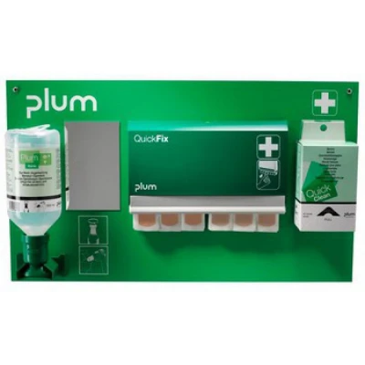 Statie de prim ajutor PLUM COMPLEX / Coverguard / Dusuri urgenta, spalatoare oculare