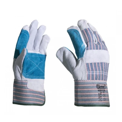 Manusi 603P/A/B / Rock Safety / Piele cu textil