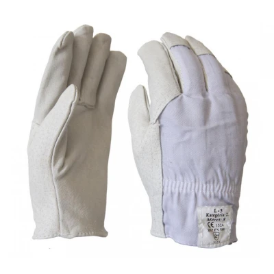 Manusi L-5 / Rock Safety / Piele cu textil