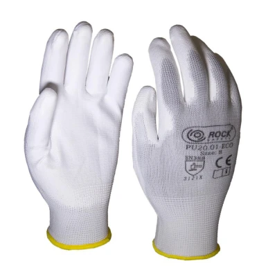 Manusi  DRAGONFLY-ECO PU20.01-ECO / Rock Safety / Textile impregnate in poliuretan