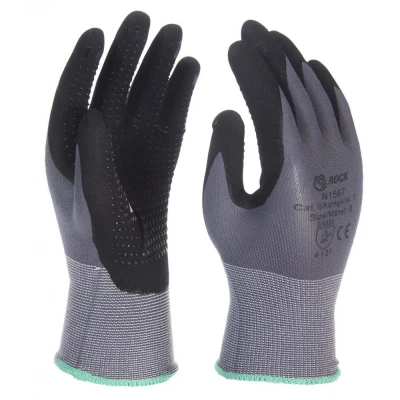 Manusi LOCUST N1567 / Rock Safety / Textile impregnate in nitril
