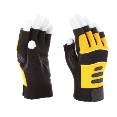 Manusi  MKSDP-0 / Rock Safety / Piele sintetica cu textil