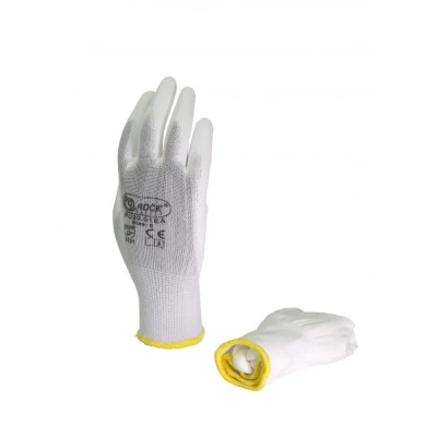 Manusi  DRAGONFLY PU20.01EA-F / Rock Safety / Textile impregnate in poliuretan