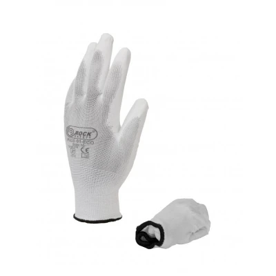Manusi  DRAGONFLY-ECO-V PU20.01-ECO-F / Rock Safety / Textile impregnate in poliuretan